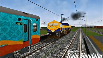 PUNE WDG4D SHUNTING HUMSAFAR EXPRESS | TRAIN SIMULATOR | MSTS |