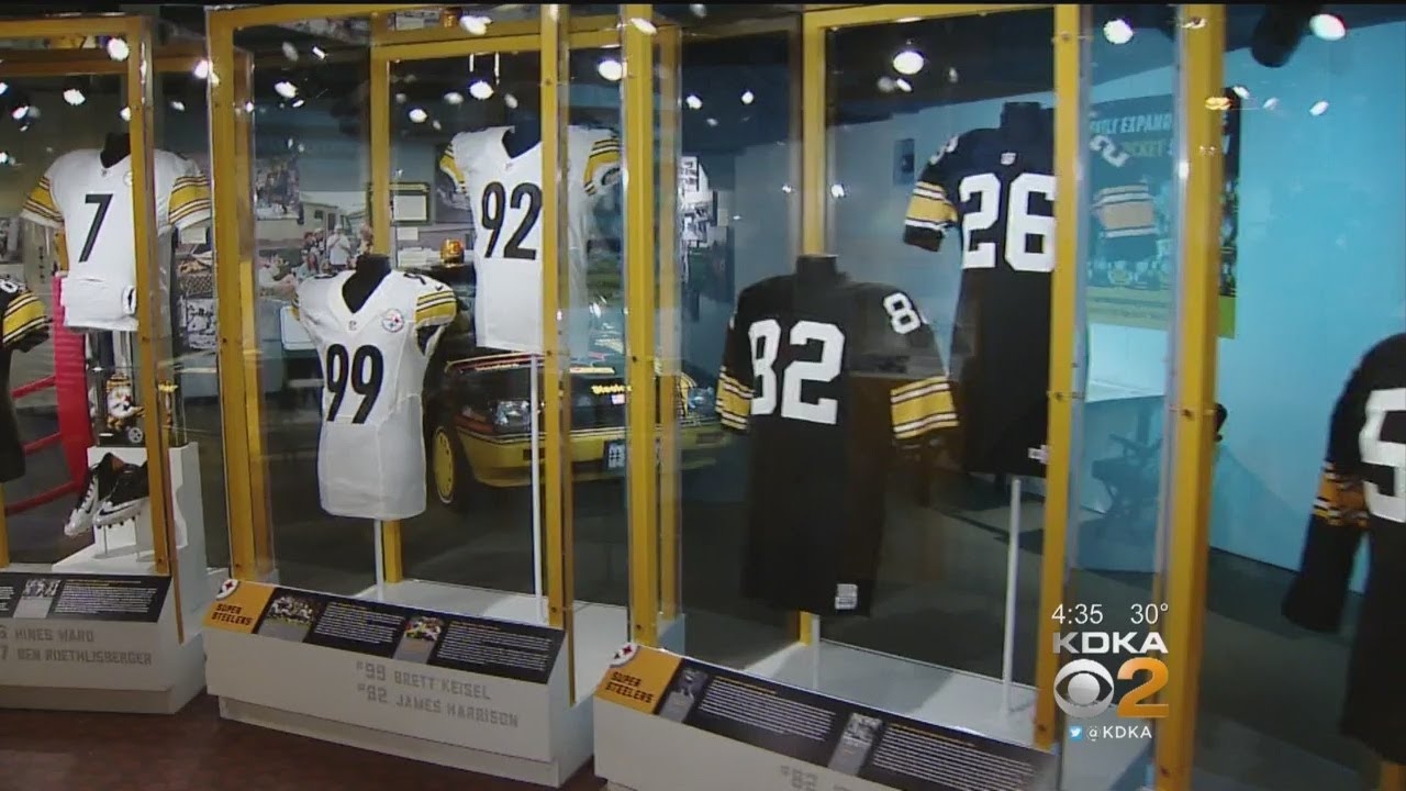 Classic Steelers Game-Worn Jersey Exhibit To Open At History Center