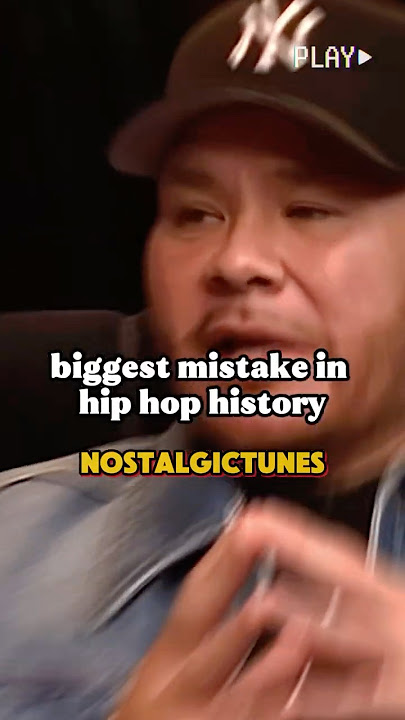 Fat Joe Made The Biggest Mistake In Hip Hop History! 🤯😨