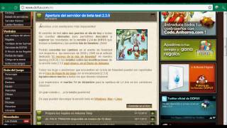 Tutorial De ,Dofus 2,0 Beta