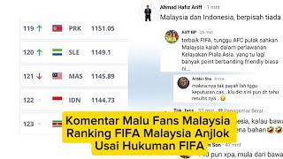 Malaysian Fans Embarrassed By Fifas Punishment Malaysias Fifa Ranking Plummets