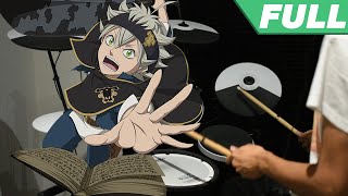 Black Clover Op 3 Full -Black Roverby Vickeblanka - Drum Cover