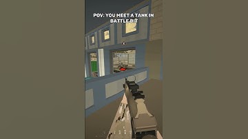 A Tank Meets You in Battle Bit #shorts