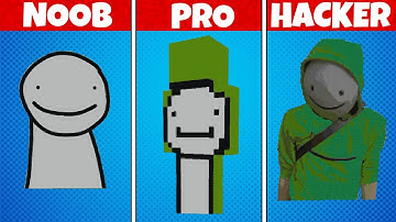 NOOB VS PRO VS HACKER Pixel Art Dream