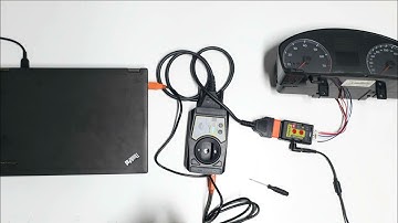 Connect Xhorse VVDI2 with Godiag GT108 to Diagnose VW IMMO4 CDC24C32 Dashboard- VVDISHOP