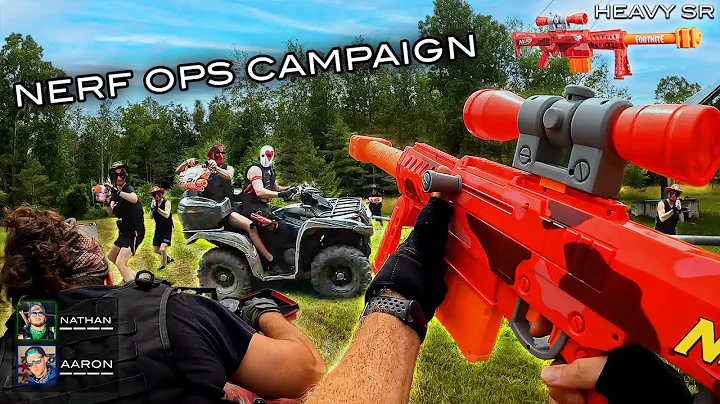 NERF OPS CAMPAIGN - MISSION 3 (Nerf Gun First Person Shooter!)