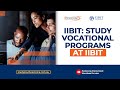 Iibit l study vocational programs at iibit