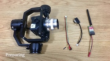 Gremsy T1: Installing video transmitter to BMMCC