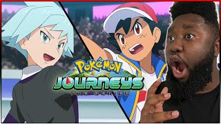 ASH VS. STEVEN! MASTERS 8 BATTLE! - Pokemon Journeys Episode 118 REACTION