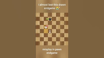 CHESS Disaster! 😭 I Almost Blundered Away the Win #chess