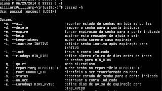 Linux :: comando passwd