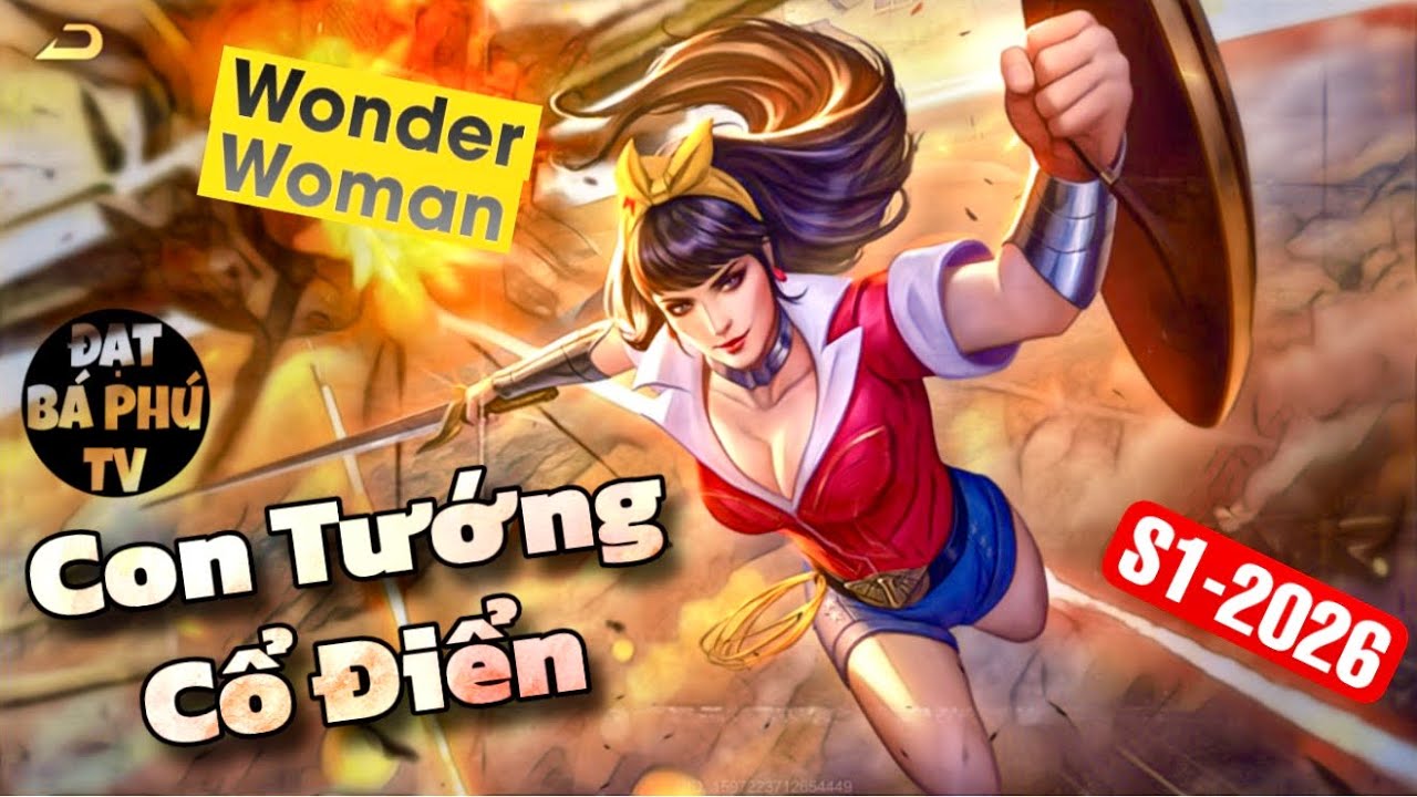 AOV Game Guide | Wonder Woman mùa S1-2026 | solo Triệu Vân lane Tà Thần... ?!!
