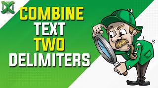 Excel - Combine text with different delimiters | Excel Tips 14