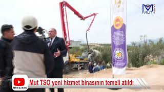 Mutta Yeni Hizmet Binasının Temeli Atıldı Mtsodan Dev Proje