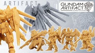 ガンダムアーティファクトをアクリジョンで筆塗り