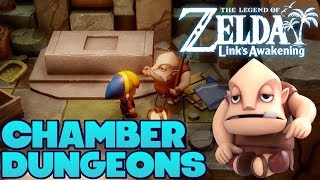 Zelda Link's Awakening 100% Walkthrough (Switch) Part 21 - Dampe's Chamber Dungeon Rewards