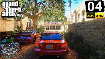 Grand Theft Auto V Enhanced Edition Gameplay Walkthrough Part 4 - PC 4K 60FPS No Commentary