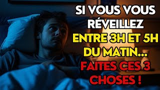 Si Vous Vous Réveillez Entre 3h Et 5h Du Matin... Faites Ces 3 Choses !