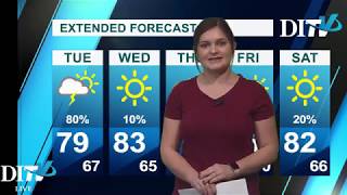 DITV Weather: Tuesday September 18, 2018