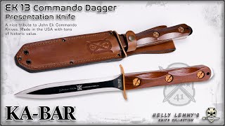KA-BAR EK Commando Dagger EK13 Presentation Knife