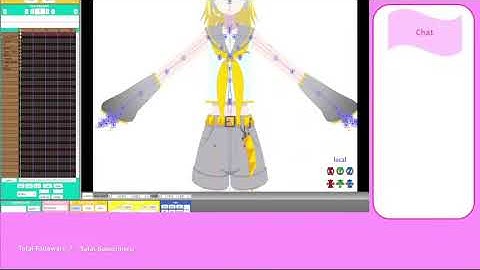 Making a Kagamine Rin MMD Render