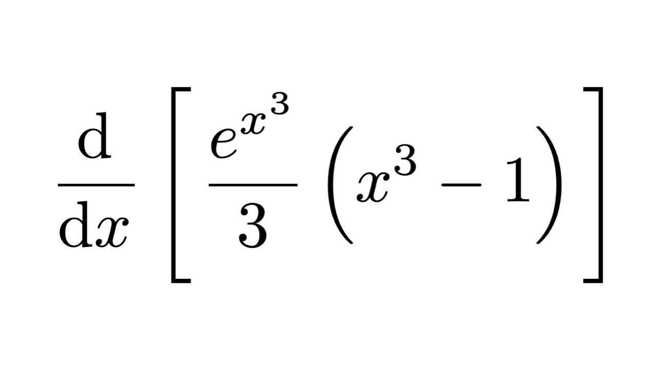 Derivative Of e x 3 3 x 3 1 YouTube derivative-of-e-x-3-3-x-3-1-youtube