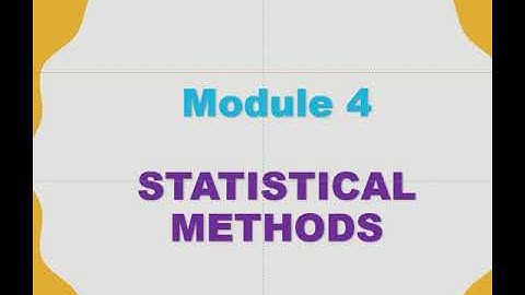 18MAT41 STATISTICAL METHODS- PART-1