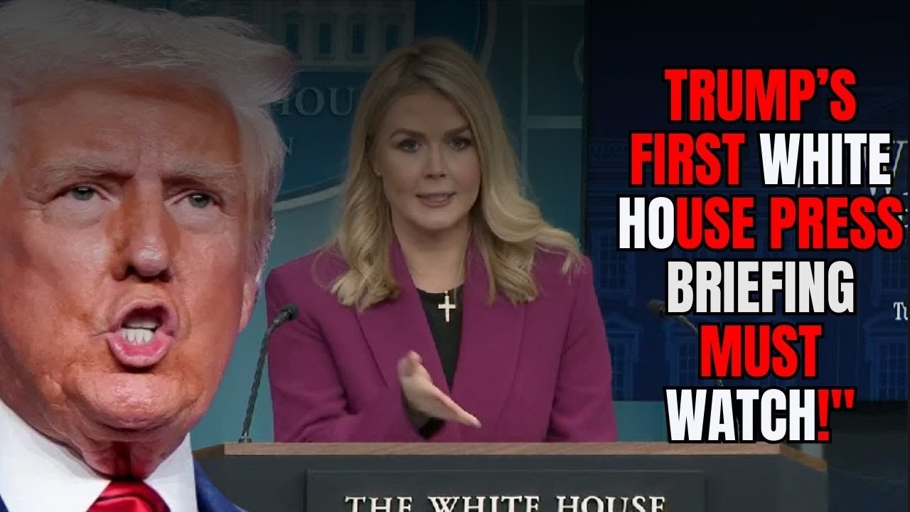 Trump White House Hosts First Press Briefing on Immigration, Drone ...