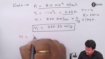 Stagnation Pressure, Temperature and Density Problem 2 -Compressible Fluid Flow -  Fluid Mechanics 1