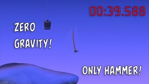 0:39 MODDED Speedrun! | Getting Over It