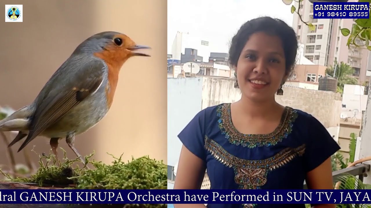 CHITTU KURUVI MUTHAM by Super Singer SRISHA in GANESH KIRUPA Best Light Music Orchestra in Chennai