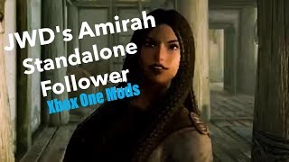 Standalone Redguard Follower Amirah Skyrim Se Xbox One Mods By Kurtwillgame