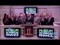 Representatives from the museum of american finance visit the nyse