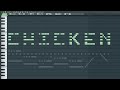 How does CHICKEN sound in FL Studio?