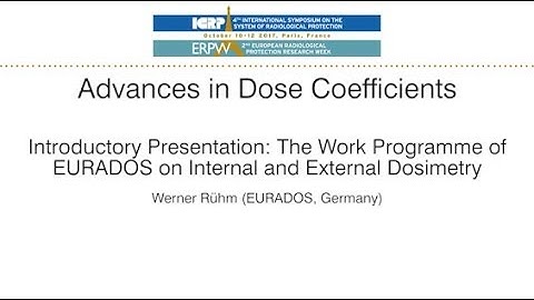 Introductory Presentation: The Work Programme of EURADOS on Internal and External Dosimetry