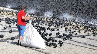 They Dumped 96 Million Balls, Months Later They Scrambled To Get Them Out!