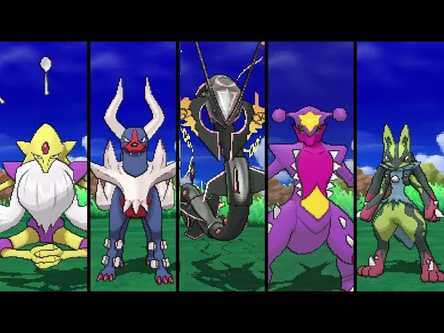 10 DARK MEGA PokeDex Entries In Pokemon Ultra Sun and Ultra Moon! 