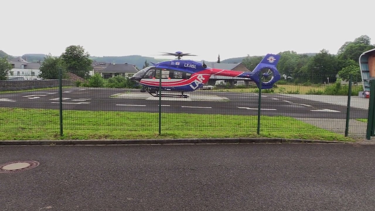 [LX-HSL] RTH Air Rescue 1 landt bäim CHdN zu Ettelbréck