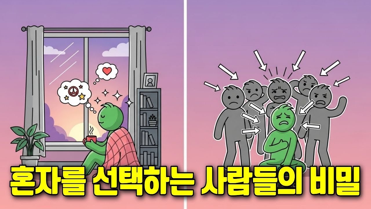 혼자 있는 시간이 편해진 사람들의 놀라운 비밀 | 뇌과학이 밝혀낸 건강한 고독의 진실