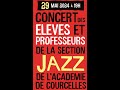 Concert aca jazz courcelles 29 mai 2024