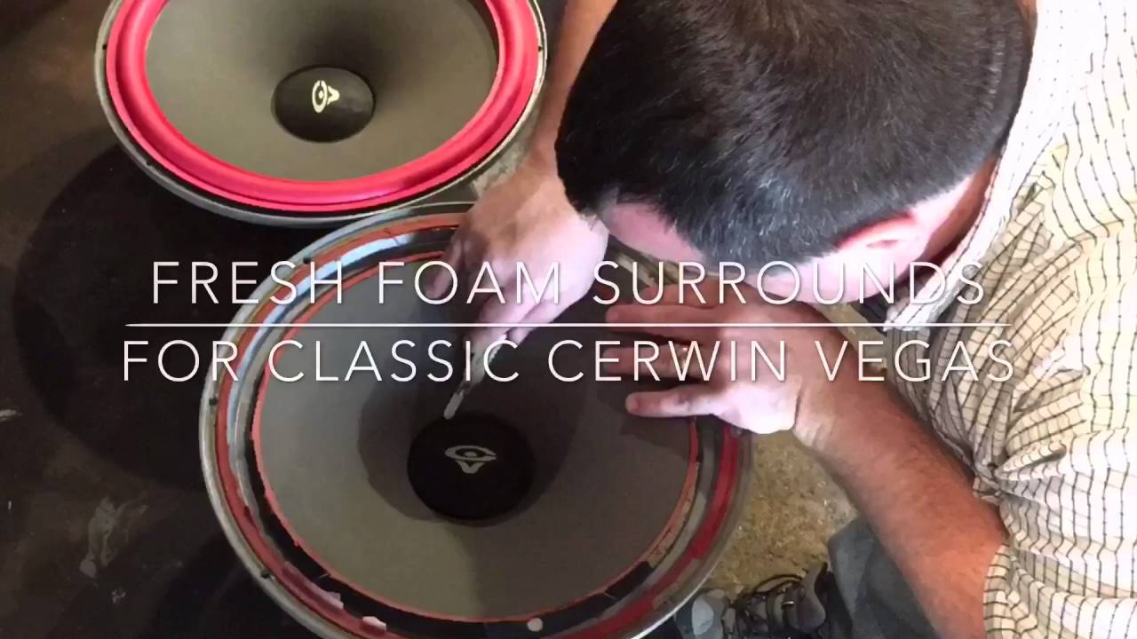 Re-Foaming Cerwin Vega 15\