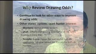 Hunting: Drawing Odds Part 1