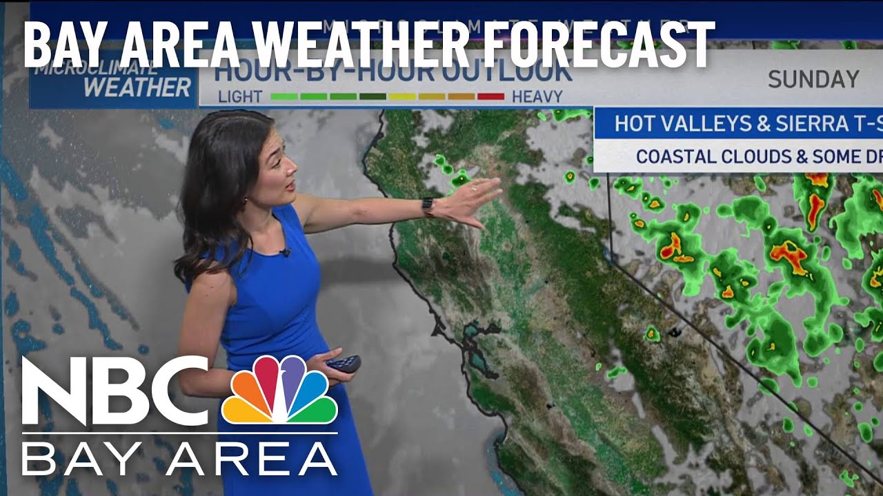Bay Area Forecast: Warm Weekend - YouTube