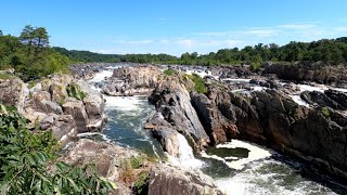 ⁴ᴷ⁶⁰ Walking Great Falls Park in McLean, Virginia