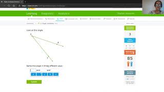 IXL Angle Vocab