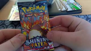 Oteviračka Pokemon Shining fates POKEMON OPENING