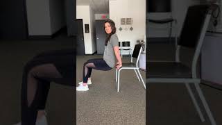 Exercise Demo: Chair Dips (Triceps)