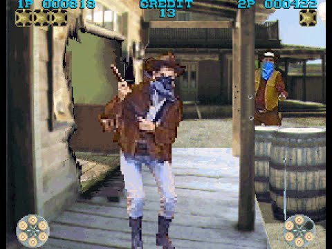 Lethal Enforcers II: Gun Fighters arcade 2 player 60fps