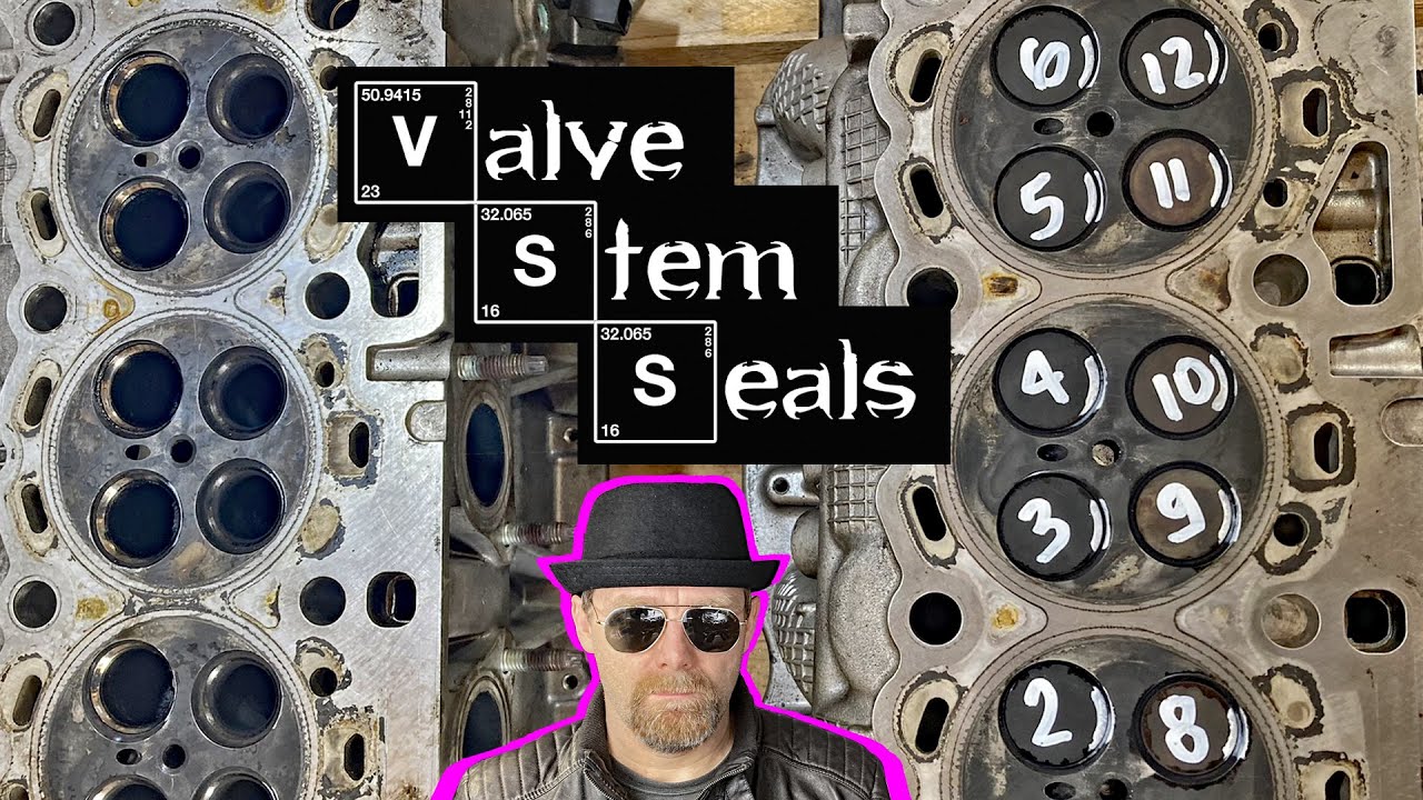 Replace Valve Stem Seals Cylinder Head Overhaul 2.7L Diesel / S4