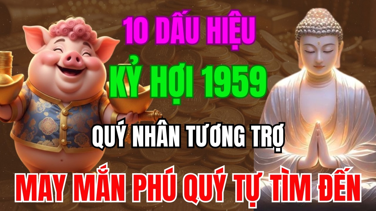 10 Dấu Hiệu KỶ HỢI 1959 Được Trời Thương Phật Độ, Quý Nhân Tương Trợ, May mắn Phú Quý Tự Tìm Đến